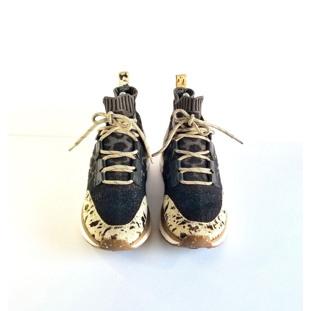 OTBT Women's Hybrid High Top Sneakers Animal Print Sz 7 Calf Hair Outdoor Travel - Picture 5 of 14